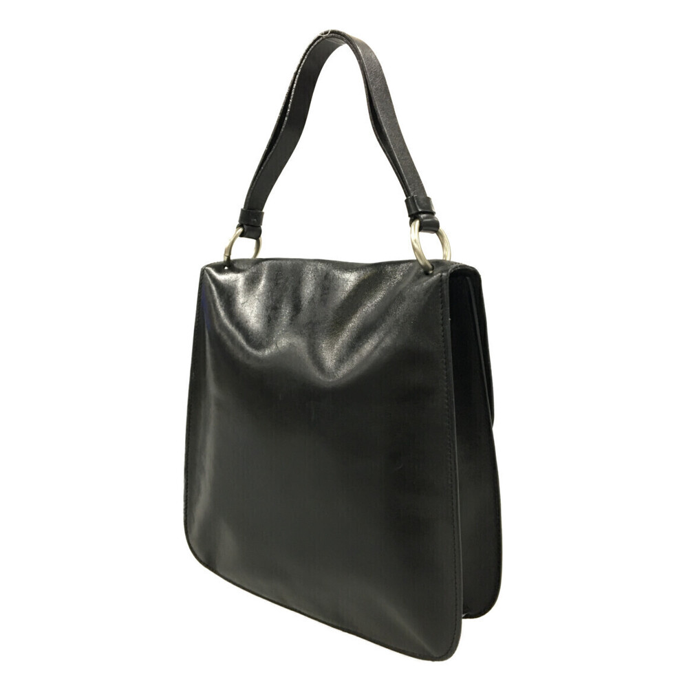 Prada Black Shoulder Leather Bag - Picture 1 of 6